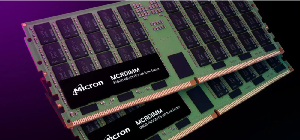Micron tung ra bộ nhớ DDR5 - 8800 dung lượng khổng lồ 256GB