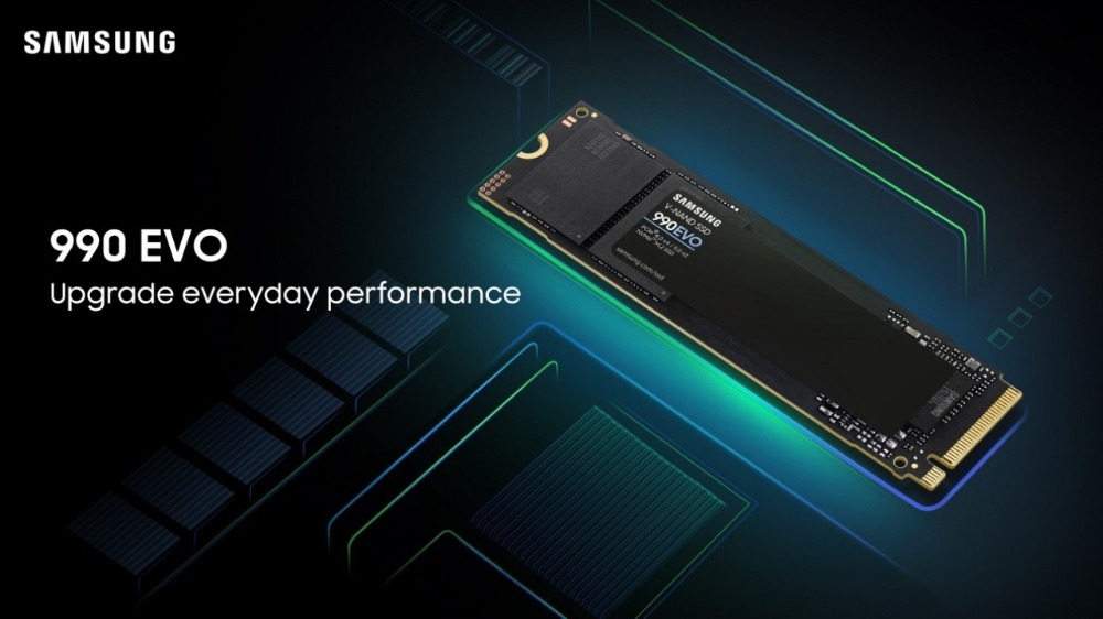Samsung giới thiệu SSD 990 EVO với giao diện PCIe 5.0 x2