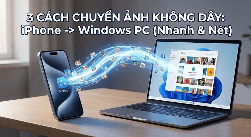 Quên iTunes đi! Đây là một số cách chuyển ảnh iPhone sang PC nhanh nhất