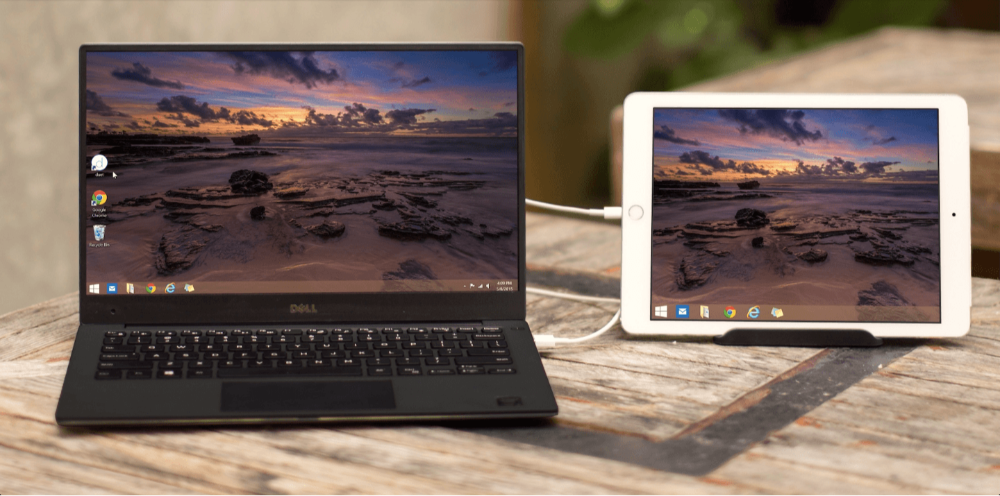 Hướng dẫn dùng iPad làm màn hình phụ trên máy tính Windows
