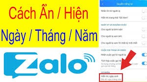 Cách ẩn ngày sinh trên Zalo cực đơn giản để tăng tính bảo mật thông tin cá nhân
