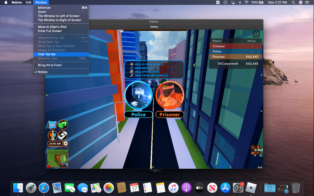 Cách tải Roblox trên MacBook