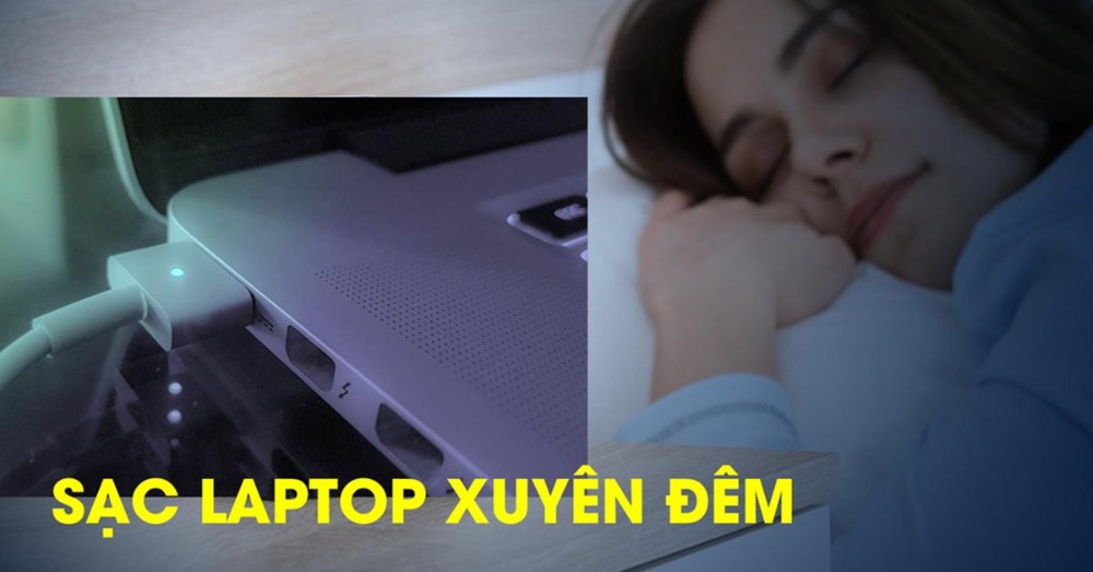 Có nên bật máy tính hay sạc máy tính qua đêm?