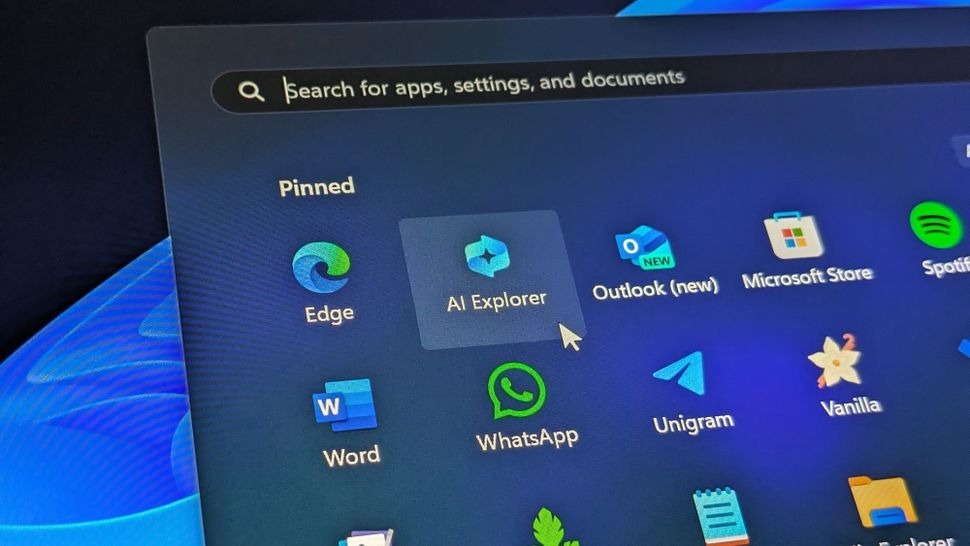 Tắt quảng cáo Start menu của Windows 11