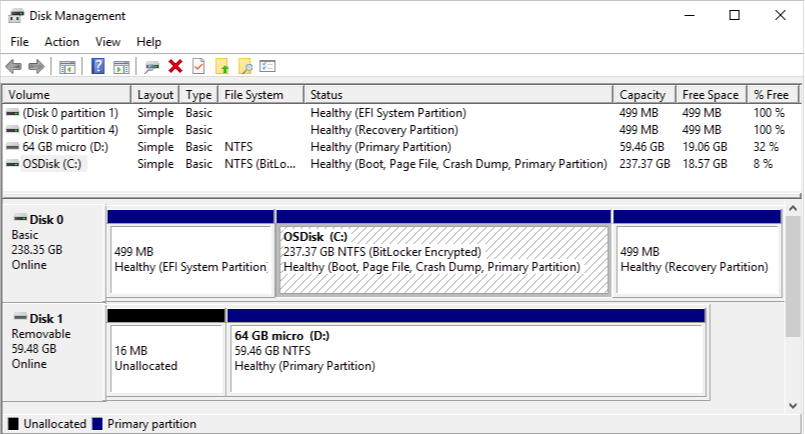 Disk Management không nhận ổ cứng xử lý thế nào?