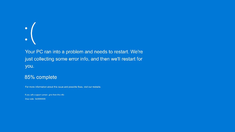 Microsoft Thay Thế Màn Hình Xanh “Chết Chóc” Sang Toàn Màu Đen