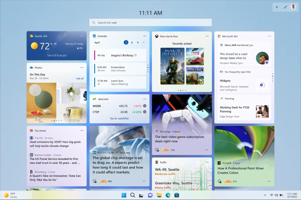 Hướng dẫn tắt các widget của màn hình khóa trên Windows 11