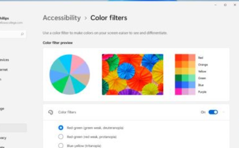 Color Filters trên Windows 11 là gì và cách sử dụng?