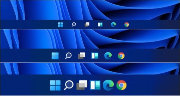 Cách thay đổi kích thước của thanh Taskbar trên Windows 11