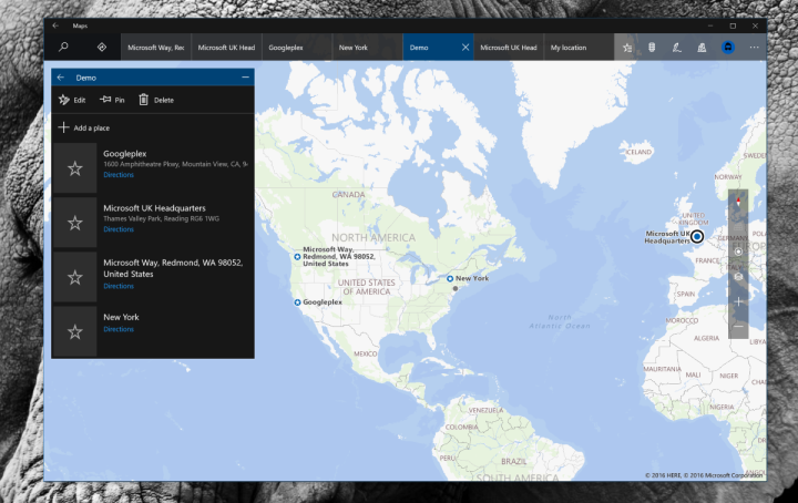 Sử dụng map offline trên win 10