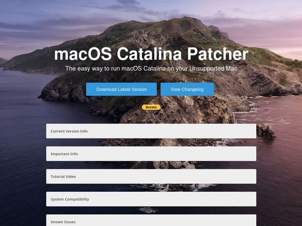 Cách cài đặt macOS Catalina lên máy Mac không được hỗ trợ